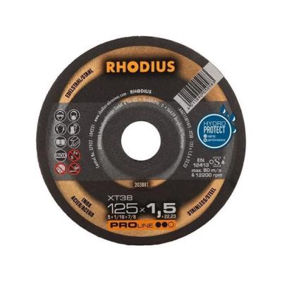 RHODIUS Disque de coupe XT38 125 x 1,5mm   - 4011890050583