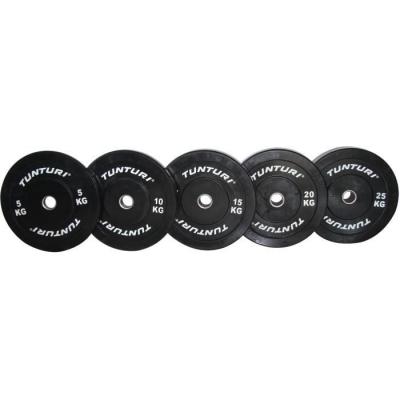 TUNTURI  Disque de Musculation 10kg Noir