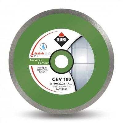 RUBI Disque diamant C180 180 mm 22.2 mm -  - 25912