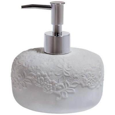 SPIRELLA Cosy distributeur de savon - 14,7 x 11,6 x 9,1 cm - blanc
