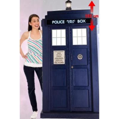 GENERIQUE STAR CUTOUTS - Stsc195 - Figurine G&eacute;ante - The Tardis - Doctor Who - 192 X 97 Cm