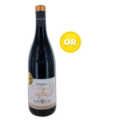 DOMAINE VILLESSECHE Vin Rouge Duch&eacute; D'uz&egrave;s  - La Bouteille De 75cl
