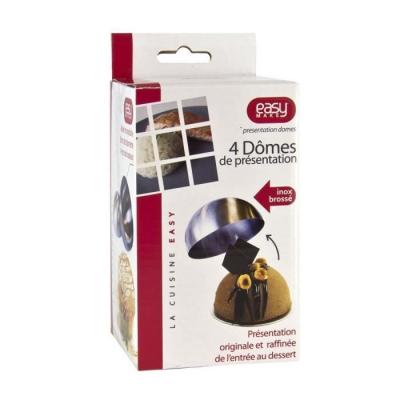 AC DECO D&ocirc;me de Pr&eacute;sentation 4 pi&egrave;ces 8x4cm