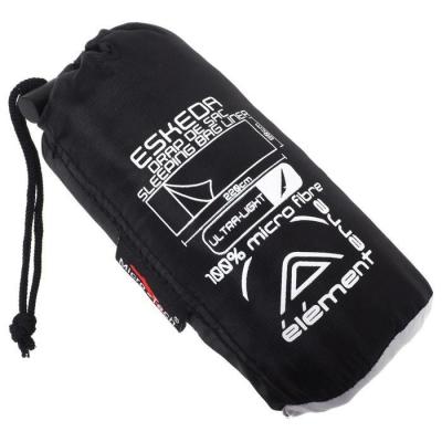 ELEMENTERRE Drap de sac de couchage Eskeda drap de sac micro Blanc Taille : UNI