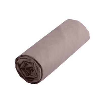 LOVELY CASA  DH14820003 Alicia Drap Housse Coton Taupe 190 x 90 cm