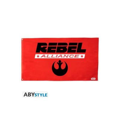 ABYSSE CORP  _ Abydct029 Drapeau de Star Wars - Rebelles (70 x 120)