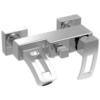 ESSEBAGNO  - Mitigeur bain-douche m&eacute;canique mural Duo chrome