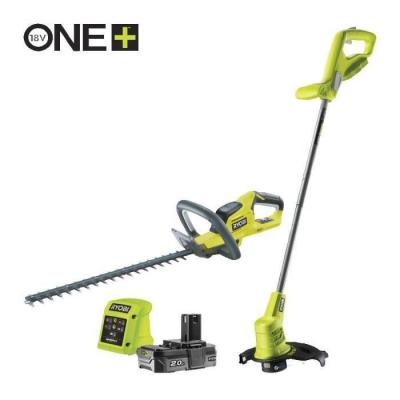 RYOBI  - Pack Duo Coupe Bordure et Taille haie 18V one+ (1x2,0Ah) RHT1845LT25M20 5133005568