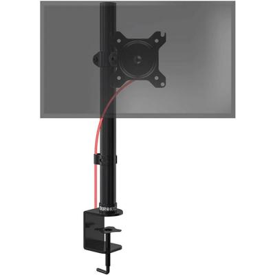 DURONIC Support D'&eacute;cran &Agrave; Pince Bras Pour Moniteur D&acute;ordinateur Rotatif Inclinable Pivotable Vesa 75 100  Dm151x1