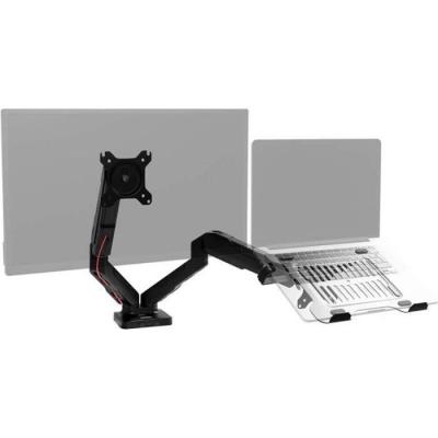 DURONIC DMDCL1X1 Support de Moniteur et Support d'Ordinateur Portable PC &agrave; Pince pour Bureau - VESA 75/100