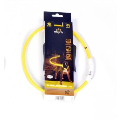 DUVOPLUS Duvo+ Nylon Dog Led Necklace 65 Cm Dor&eacute;