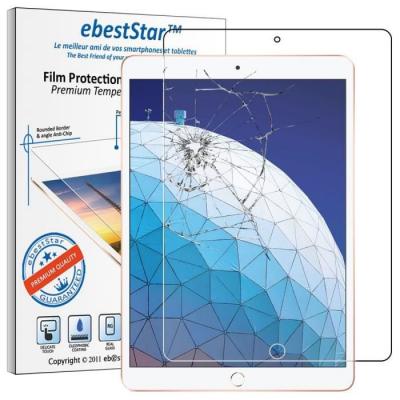 EBESTSTAR  - Verre tremp&eacute; iPad Air 3 2019 10.5 Film Protection Ecran Vitre protecteur anti casse, anti-rayure, pose sans bulles [Dimensions PRECISES Tablette : 250.6 x 174.1 x 6.1mm,