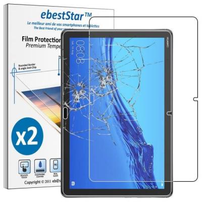 EBESTSTAR  - [Pack x2] Verre tremp&eacute; Huawei MediaPad T5 10.1 Film Protection Ecran Vitre protecteur anti casse, anti-rayure, pose sans bulles [Dimensions PRECISES Tablette : 243 x 164 x 7.8mm,