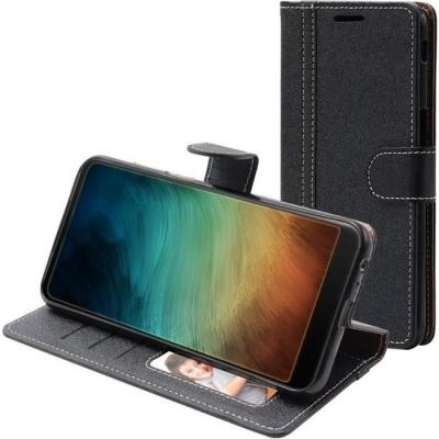 EBESTSTAR Etui portefeuille pour s10 galaxy pu cuir porte-cartes support stand, noir