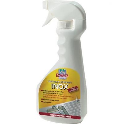 ECNESS Nettoyant Inox et chromes &eacute;viers et hottes pistolet 500 ml 