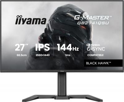IIYAMA Ecran PC  GB2741QSU-B1 27""QHD 144Hz/IPS/1ms/AdaptSync/GSync#