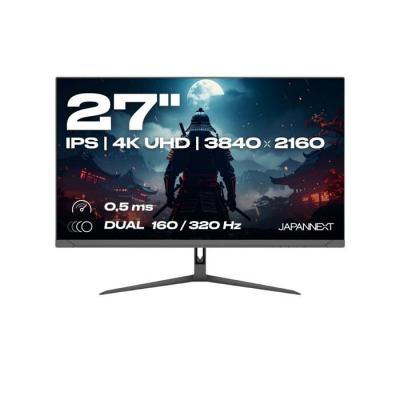 JAPANNEXT Moniteur de jeu  Jn-ips27g1632uf 27 pouces, double mode, IPS, 4K/FHD, 160 Hz/320 Hz, 0,5 ms