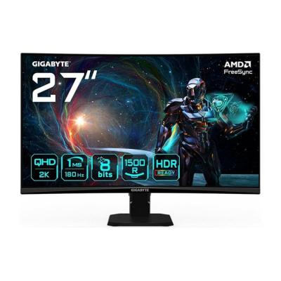 GIGABYTE  &Eacute;cran Incurv&eacute; Gaming 27 27&acute;&acute; Qhd Va Led 180hz