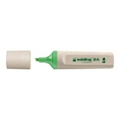 EDDING Surligneur E24 Ecoline Rechargeable - Vert - 