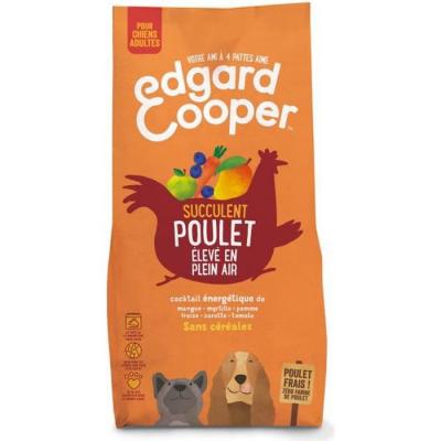 EDGARD COOPER Croquettes adultes edgard & cooper naturelles sans c&eacute;r&eacute;ales poulet frais