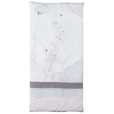SAUTHON  BABY DECO - Edredon b&eacute;b&eacute; 70x140 lilibelle