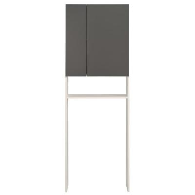Meuble entourage WC OLERON Gris et blanc