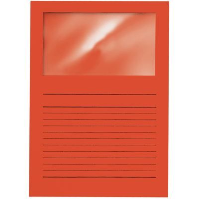 ELCO Pochette Coin En Papier Avec Fenetre Roue Intense - Boite De 100