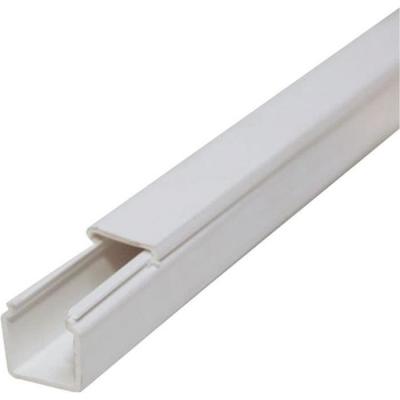 ELECTRALINE Moulure &eacute;lectrique en PVC - 40 x 17 mm - 2 m - blanc