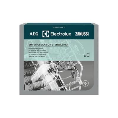 ELECTROLUX Super Clean - Nettoyant/D&eacute;graissant pour lave-vaisselle, 2 sachets