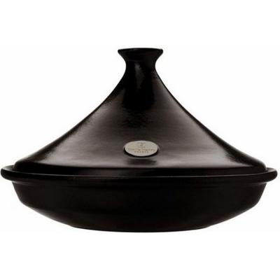 EMILE HENRY Plat &agrave; tajine 32 cm  noir