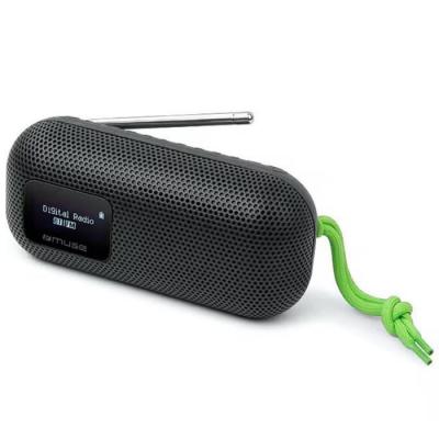 MUSE Enceinte Bluetooth M-750 FBT - Puissance 10 Watts - Norme IPX4 - C&acirc;ble USB-C pour charger la batterie int&eacute;gr&eacute;e - NFC