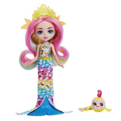 MATTEL Enchantimals - rainey poisson arc en ciel et - poupee MATHCF68FNH22