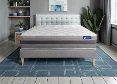 ACTISOM Matelas + sommier 160x200 ressorts ensach&eacute;s et m&eacute;moire de forme  - Actiflex relax