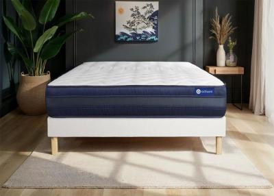 ACTISOM Matelas + sommier 160x200 latex et m&eacute;moire de forme  - Actilatex tech