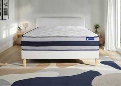ACTISOM Matelas + sommier 140x200 latex et m&eacute;moire de forme  - Actilatex ergo