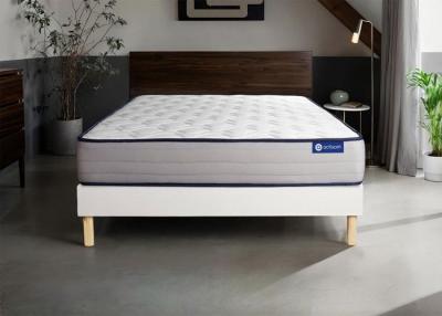 ACTISOM Matelas + sommier 160x200 latex et m&eacute;moire de forme  - Actilatex form