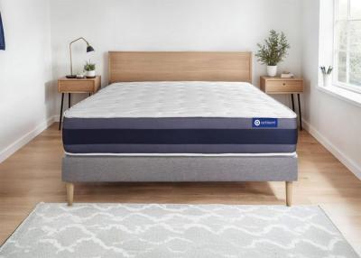 ACTISOM Matelas + sommier 140x190 latex et m&eacute;moire de forme  - Actilatex morpho