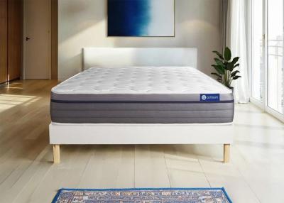 ACTISOM Matelas + sommier 140x190 latex et m&eacute;moire de forme  - Actilatex zen