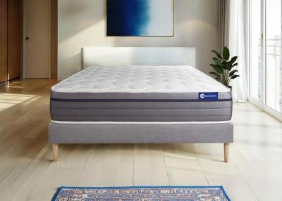 ACTISOM Matelas + sommier 200x200 latex et m&eacute;moire de forme  - Actilatex zen