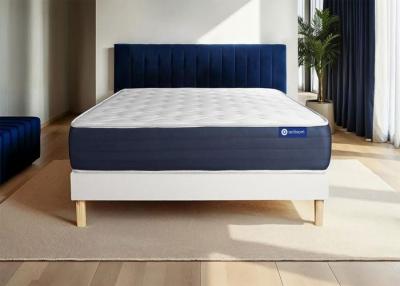 ACTISOM Matelas + sommier 140x200 ressorts ensach&eacute;s et m&eacute;moire de forme  - Actiflex sleep