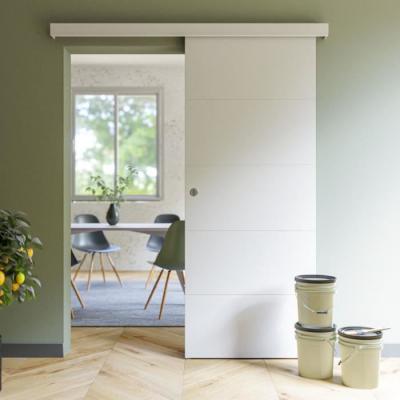 Kit porte coulissante Ligne - MDF - 204x83cm 