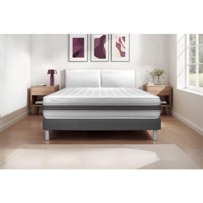 VITALIT Ensemble Sommier Matelas 140x200 VITALMEMO BACK - 25cm - Equilibr&eacute;
