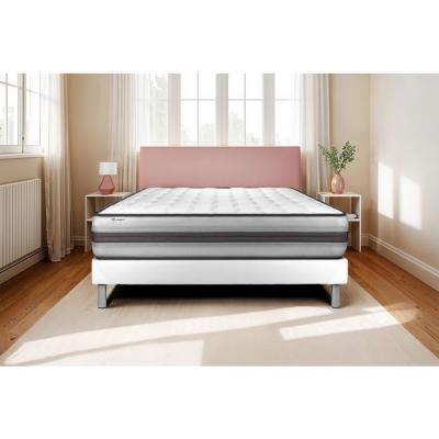 VITALIT Ensemble VITALPOWER RECOVER 160 x 200 cm sommier Kit blanc