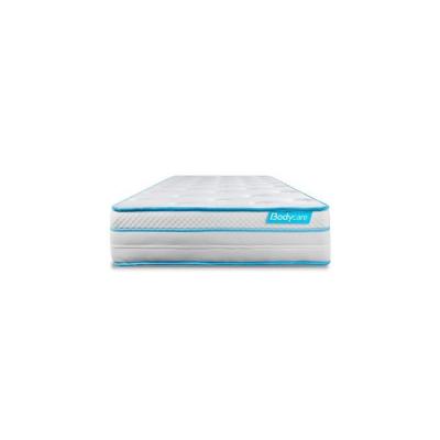 BODYCARE Ensemble 90x190 M&eacute;moire de forme et micro ressorts ensach&eacute;s - sommier
