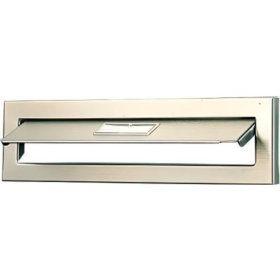 DECAYEUX Entr&eacute;e de bo&icirc;te &agrave; lettre inox n&deg; 3  - 300 x 30 mm - 161338