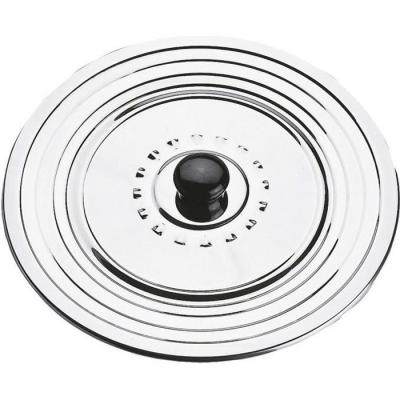 EQUINOX  141431 Couvercle Anti-Projection INOX 21,4 x 21,4 x 3 cm