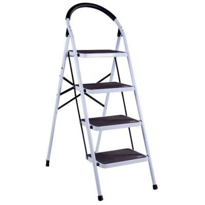 BRIXO Escabeau / Marche-pied pliant 4 niveaux Port&eacute;e Max 150 kg 