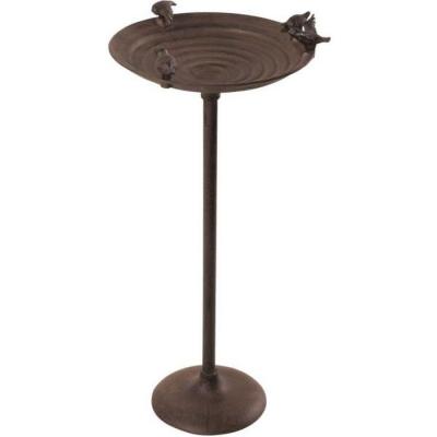 BEST FOR BIRDS Esschert Design Baignoire pour oiseaux sur pied Fonte
