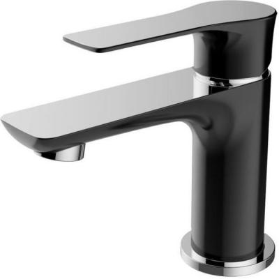 ESSEBAGNO  Robinet mitigeur lavabo Lover - Chrom&eacute; - Noir