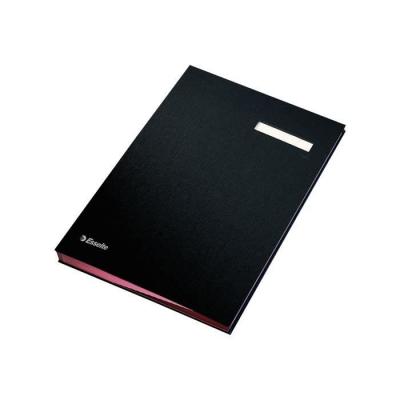 ESSELTE  Parapheur avec 20 Onglets Cartonn&eacute;s, A4, Noir, 621061